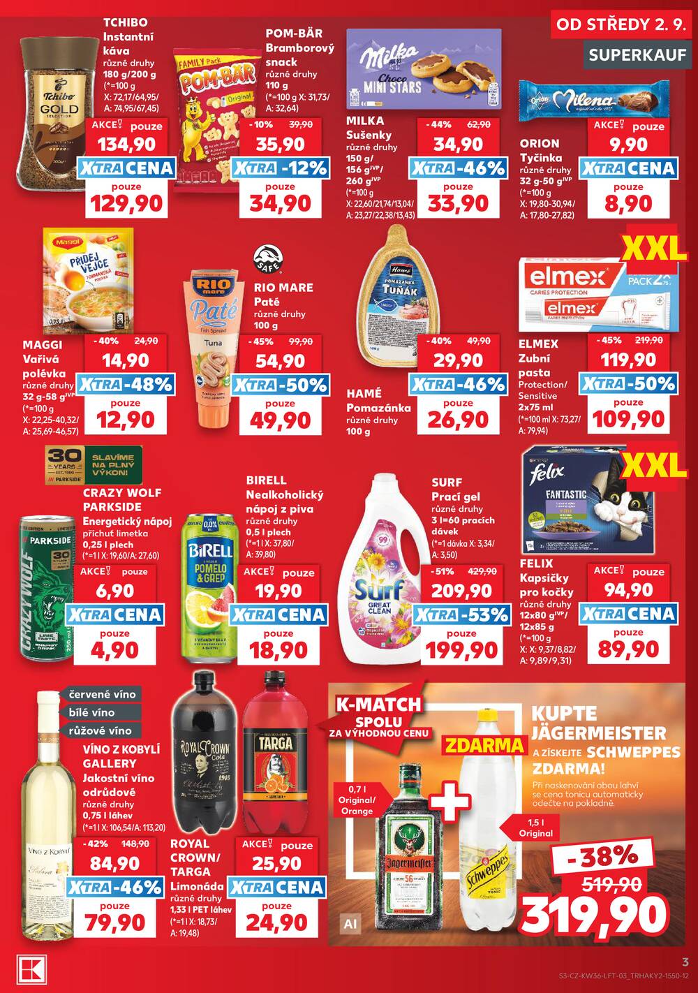 Kaufland 2.9. - 8.9. - Kaufland - Strakonice