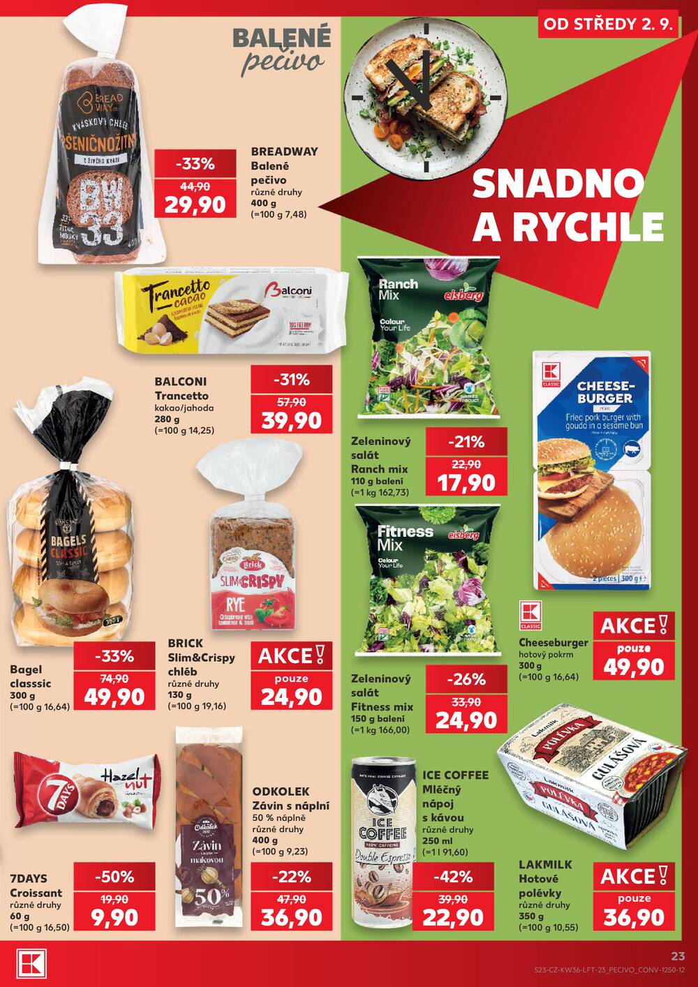Kaufland 2.9. - 8.9. - Kaufland - Strakonice