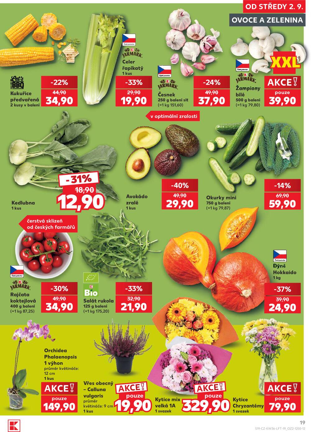 Leták Kaufland - Kaufland 2.9. - 8.9. - Kaufland - Praha 8 (Libeň) - strana 19 Leták Kaufland - Kaufland 2.9. - 8.9. - Kaufland - Praha 8 (Libeň) - strana 19