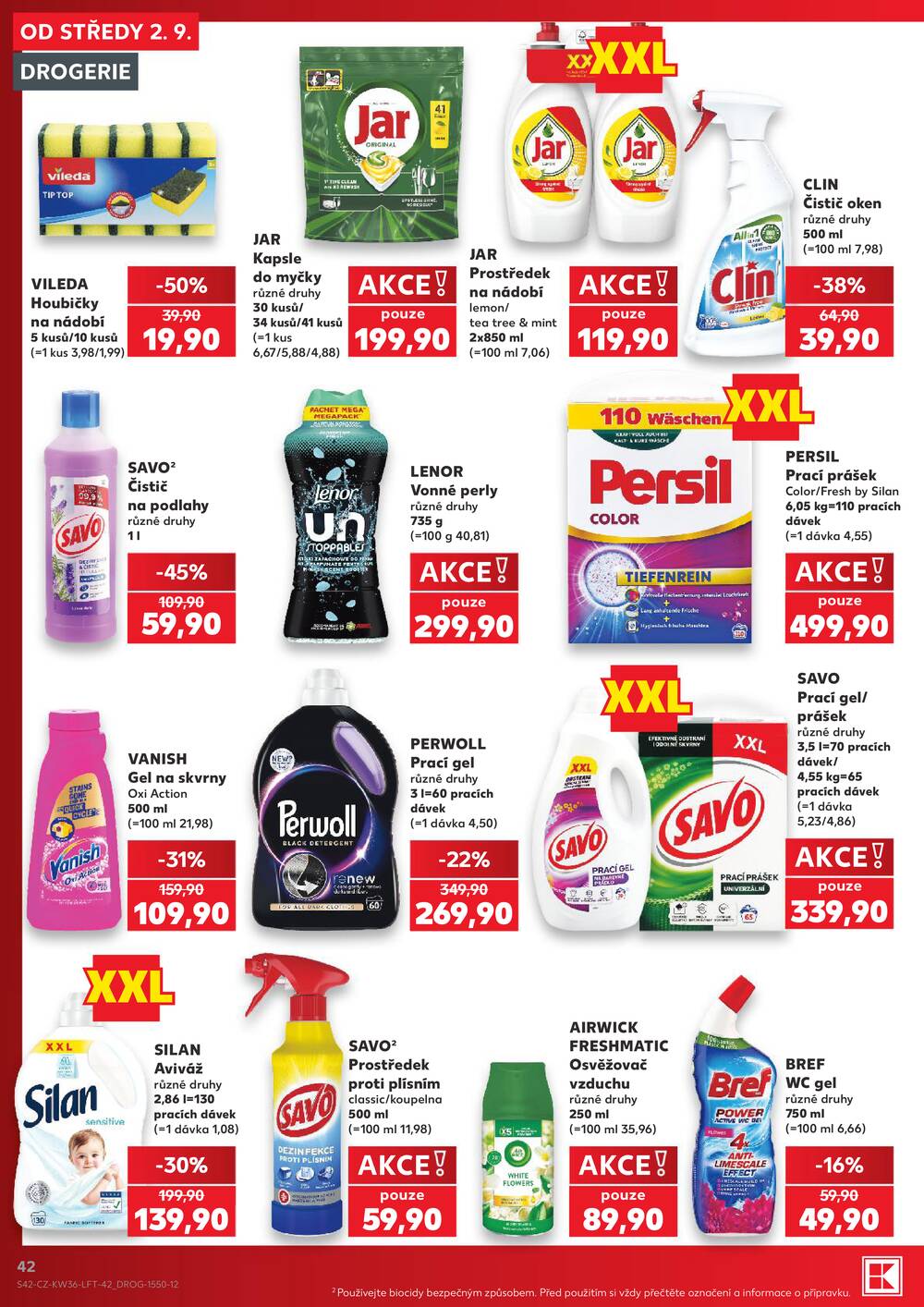 Leták Kaufland - Kaufland 2.9. - 8.9. - Kaufland - Mladá Boleslav - strana 42 Leták Kaufland - Kaufland 2.9. - 8.9. - Kaufland - Mladá Boleslav - strana 42