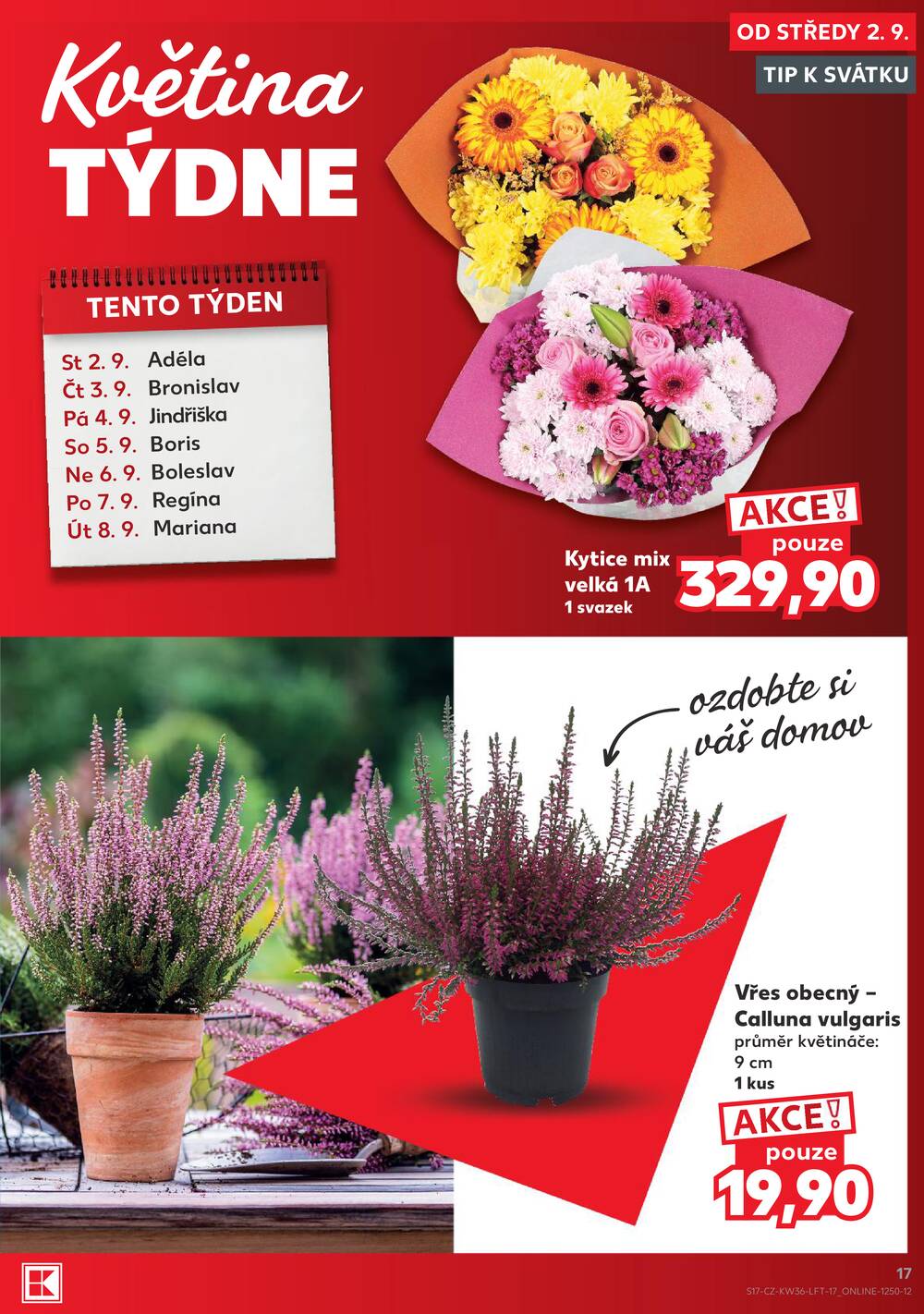 Kaufland 2.9. - 8.9. - Kaufland Turnov Sobotecká