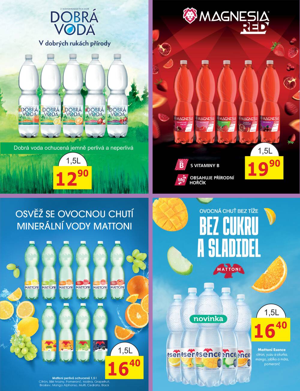 BENE Nápoje od 1.9. do 30.9.2026