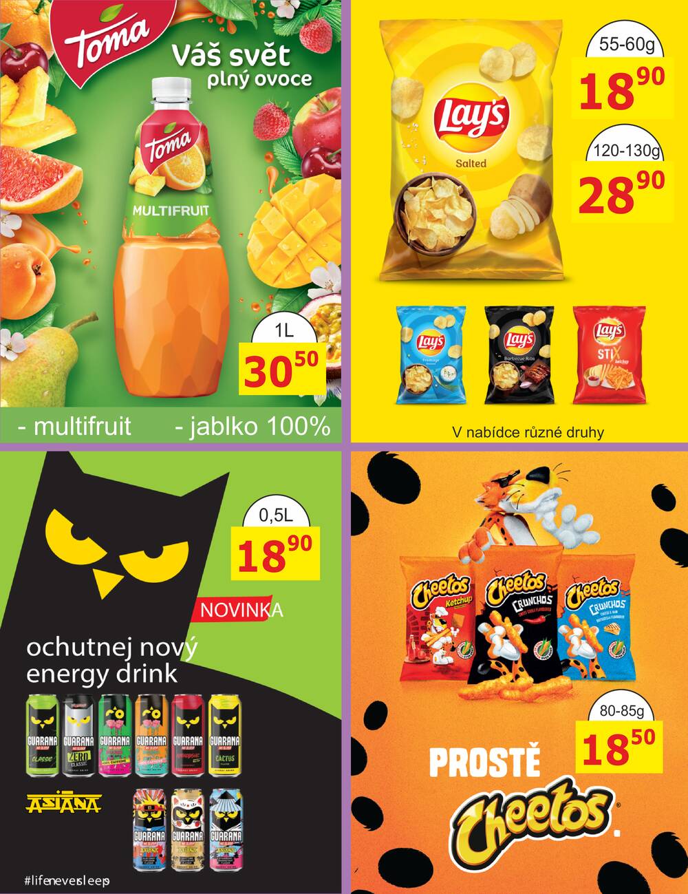 BENE Nápoje od 1.9. do 30.9.2026