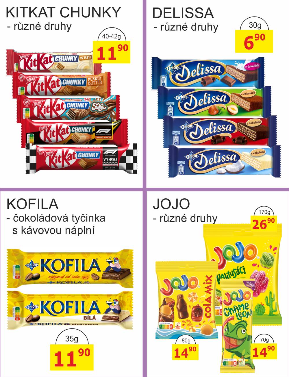BENE Nápoje od 1.9. do 30.9.2026
