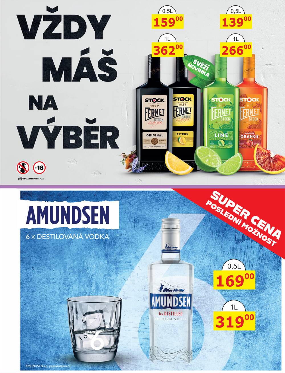 BENE Nápoje od 1.9. do 30.9.2026