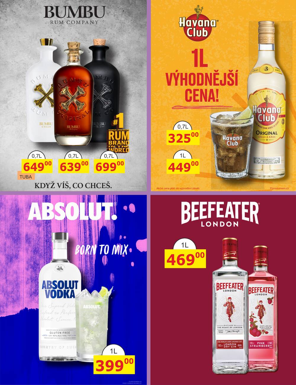 BENE Nápoje od 1.9. do 30.9.2026