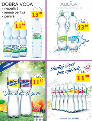 BENE Nápoje od 1.9. do 30.9.2026