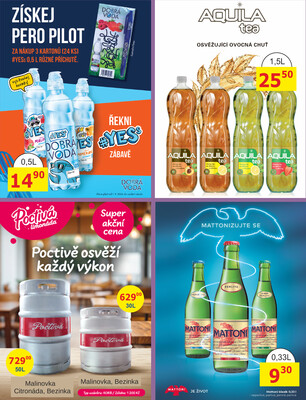 BENE Nápoje od 1.9. do 30.9.2026