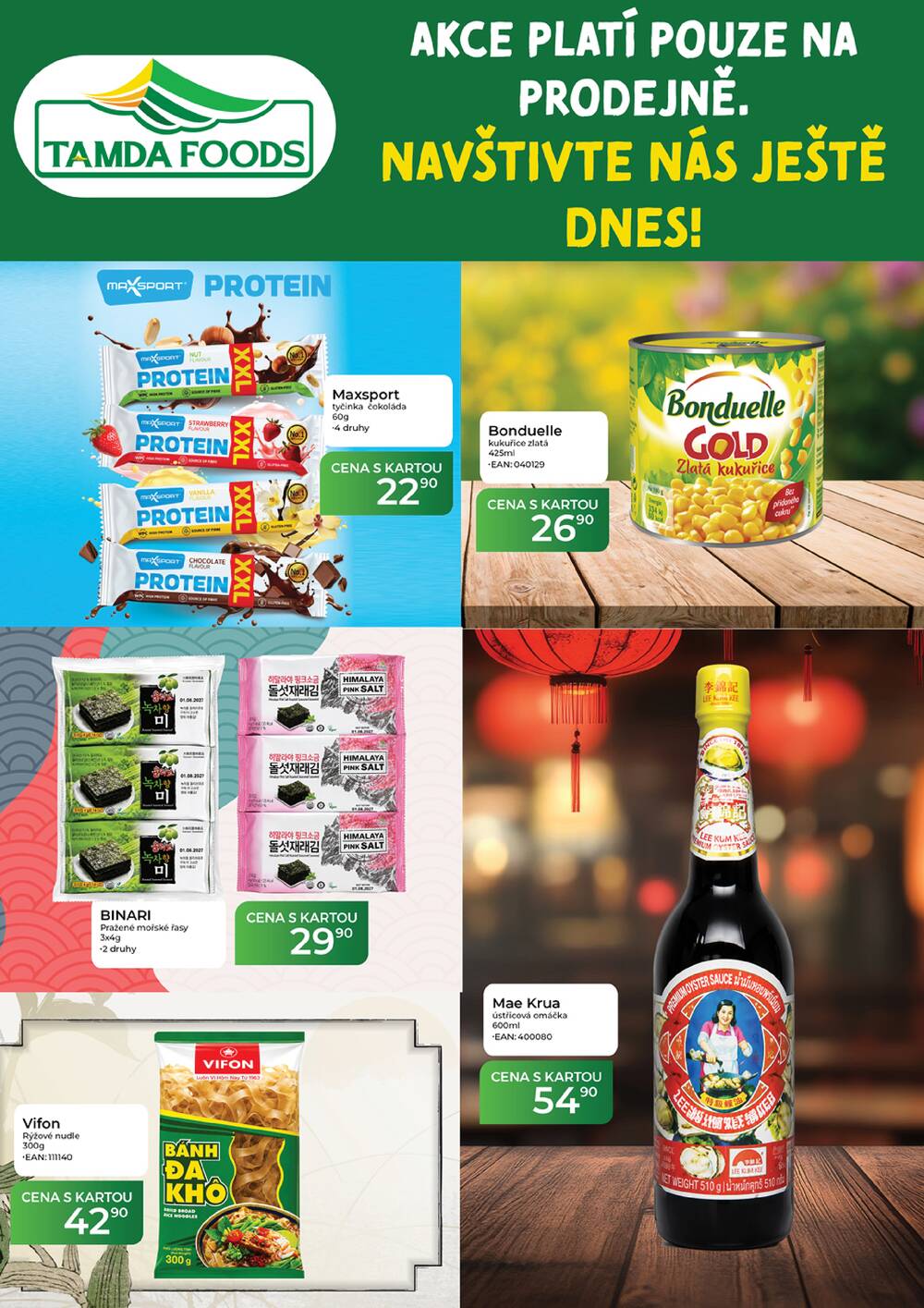 Tamda Foods od 2.9. do 8.9.2026