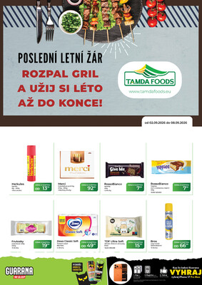 leták Tamda Foods