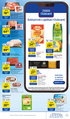 Tesco supermarkety od 2.9. do 8.9.2026
