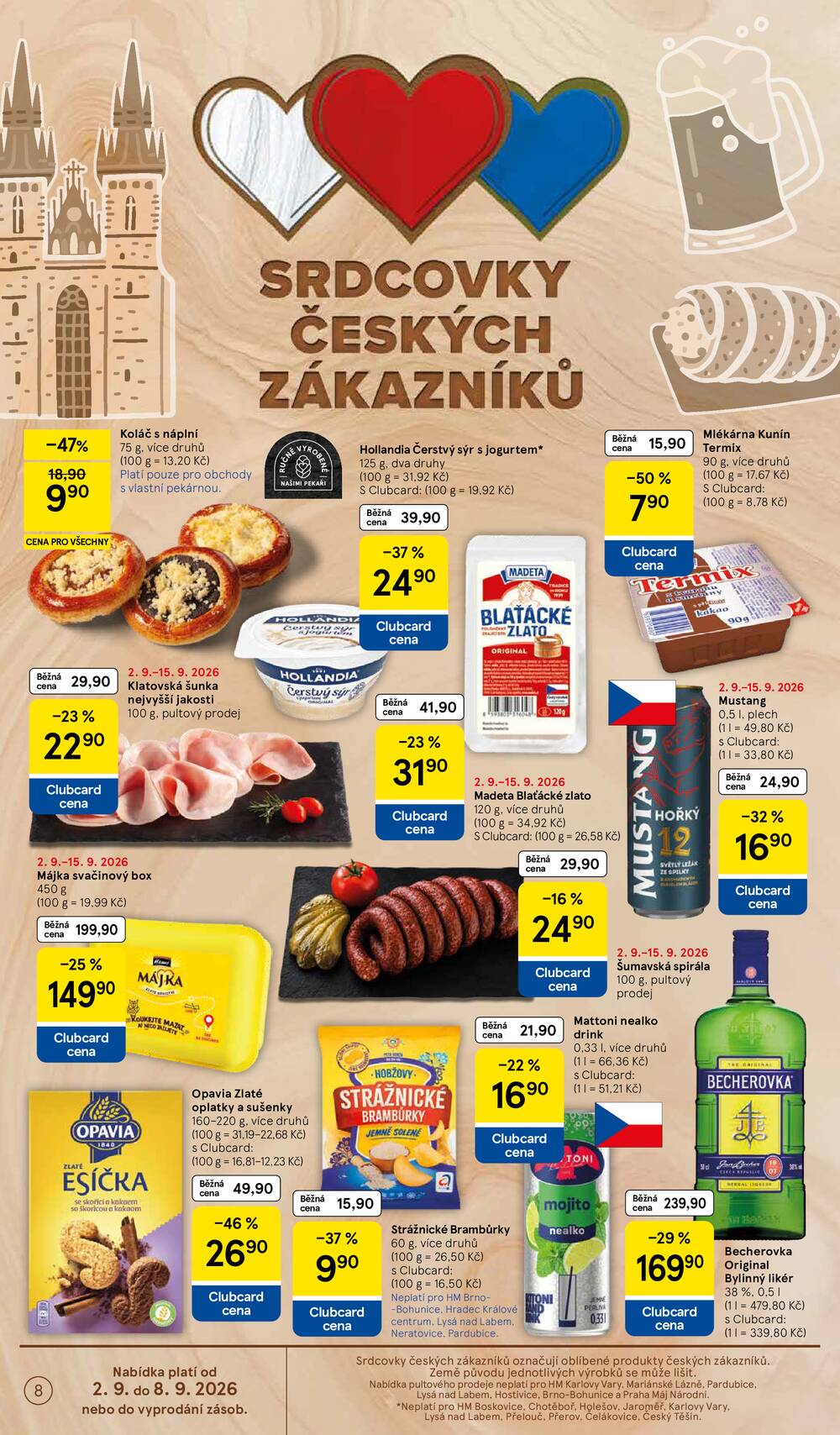 Tesco hypermarkety od 2.9. do 8.9.2026