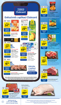 Tesco hypermarkety od 2.9. do 8.9.2026