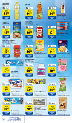 Tesco hypermarkety od 2.9. do 8.9.2026