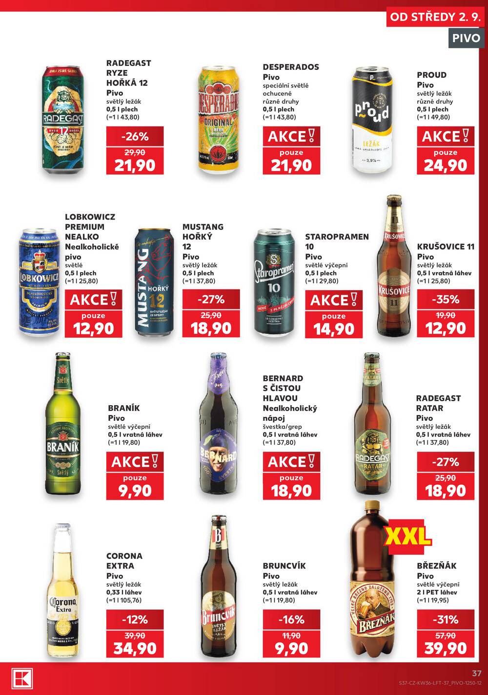 Kaufland 2.9. - 8.9. - Kaufland - Rychnov nad Kněžnou