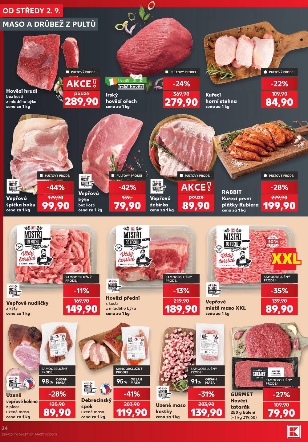 Kaufland 2.9. - 8.9. - Kaufland - Pardubice (S. K. Neumanna)