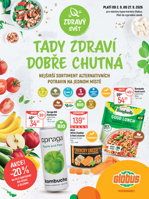 Akční leták Globus 2.9. - 27.9.2026 - Globus Praha - Štěrboholy