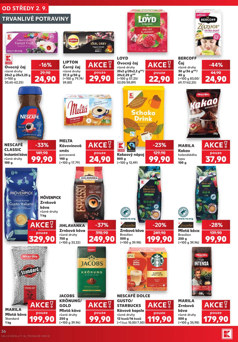 Kaufland 2.9. - 8.9. - Kaufland - Marianské Lázně