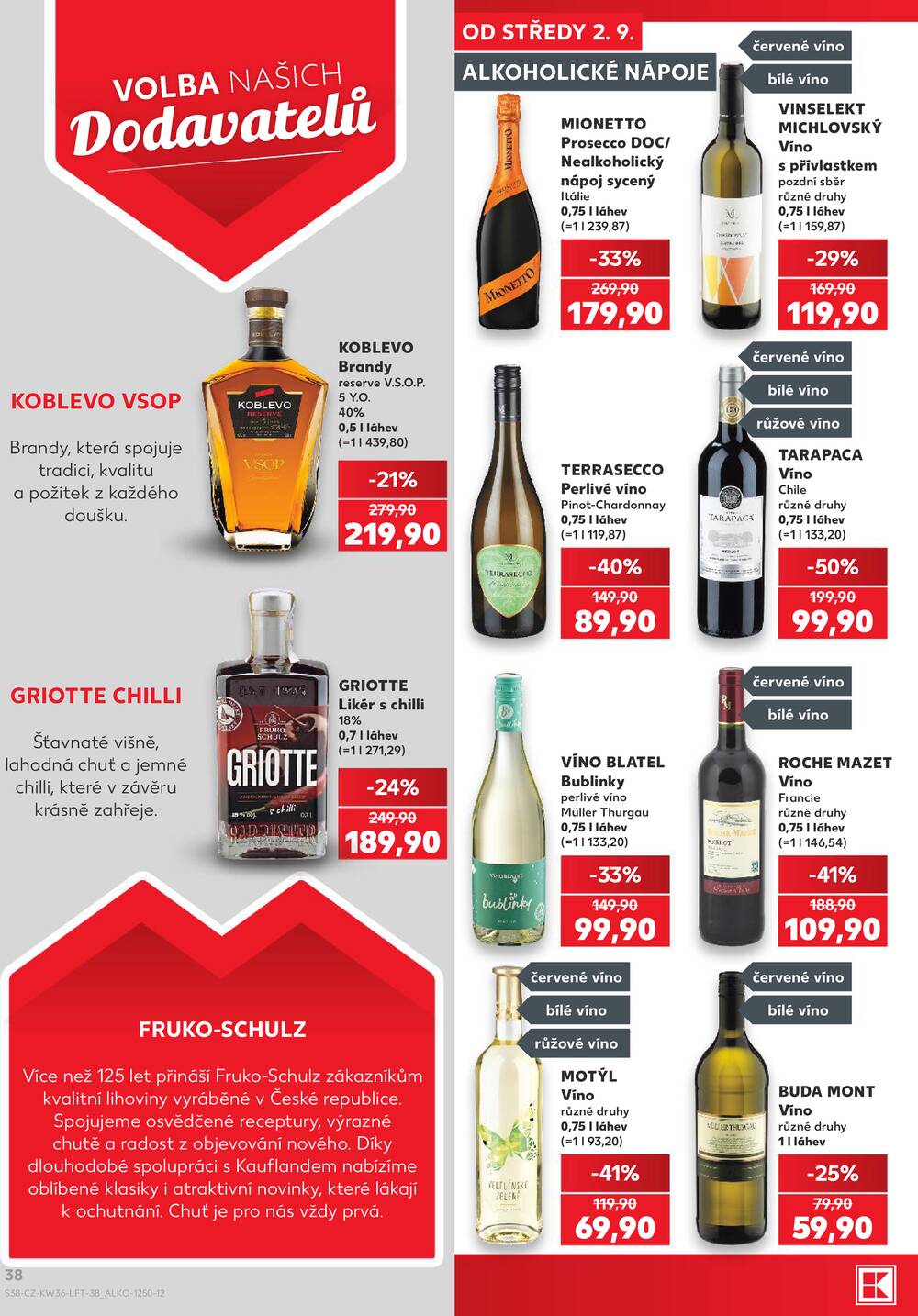 Kaufland 2.9. - 8.9. - Kaufland - Marianské Lázně