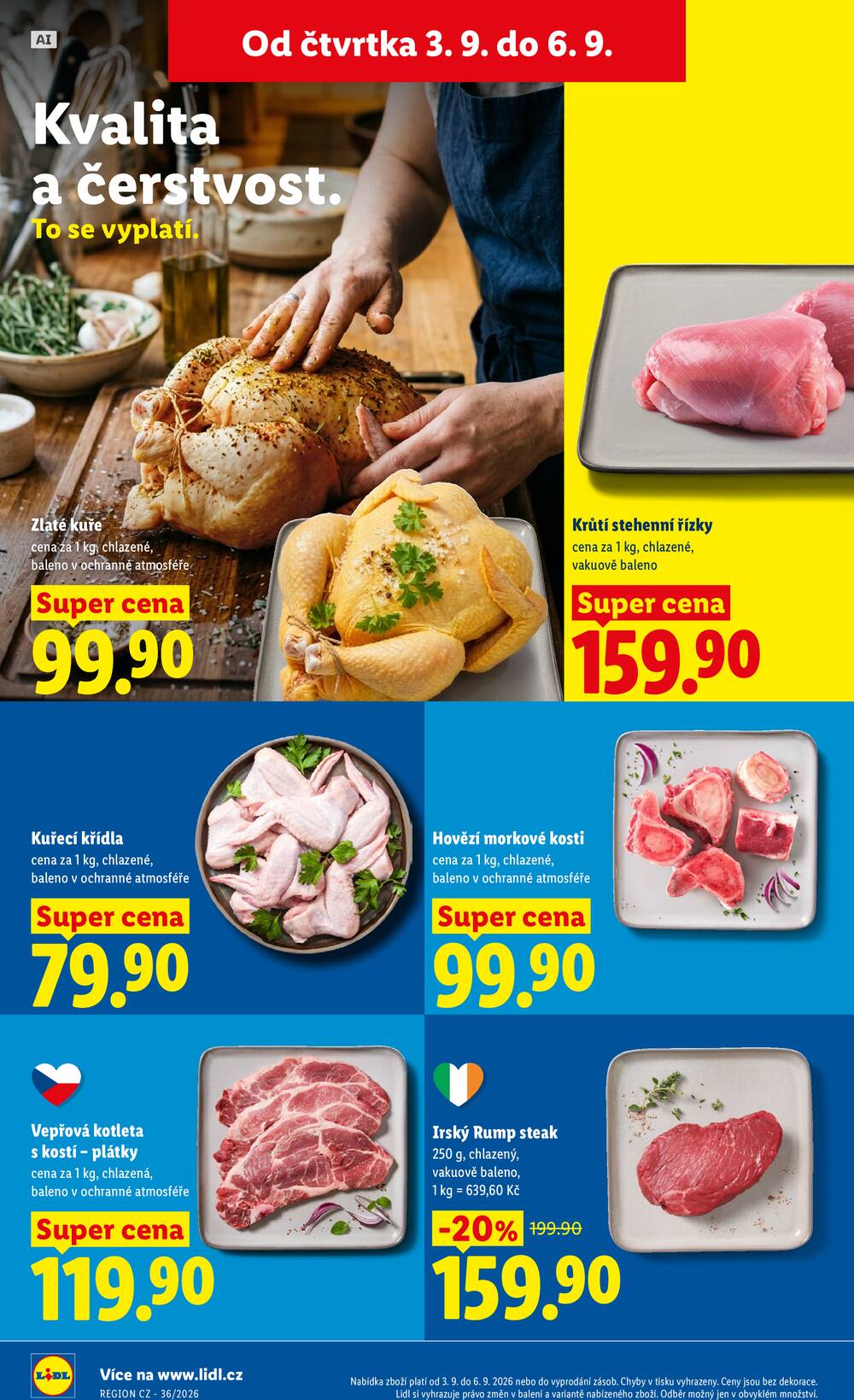 Lidl Čtvrtek od 3.9. do 6.9.2026