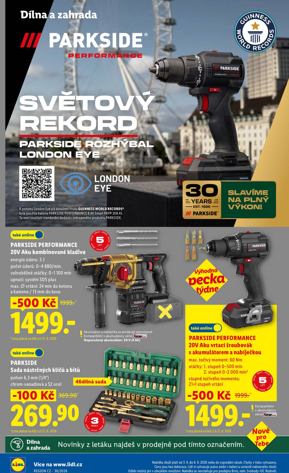 Lidl Čtvrtek od 3.9. do 6.9.2026