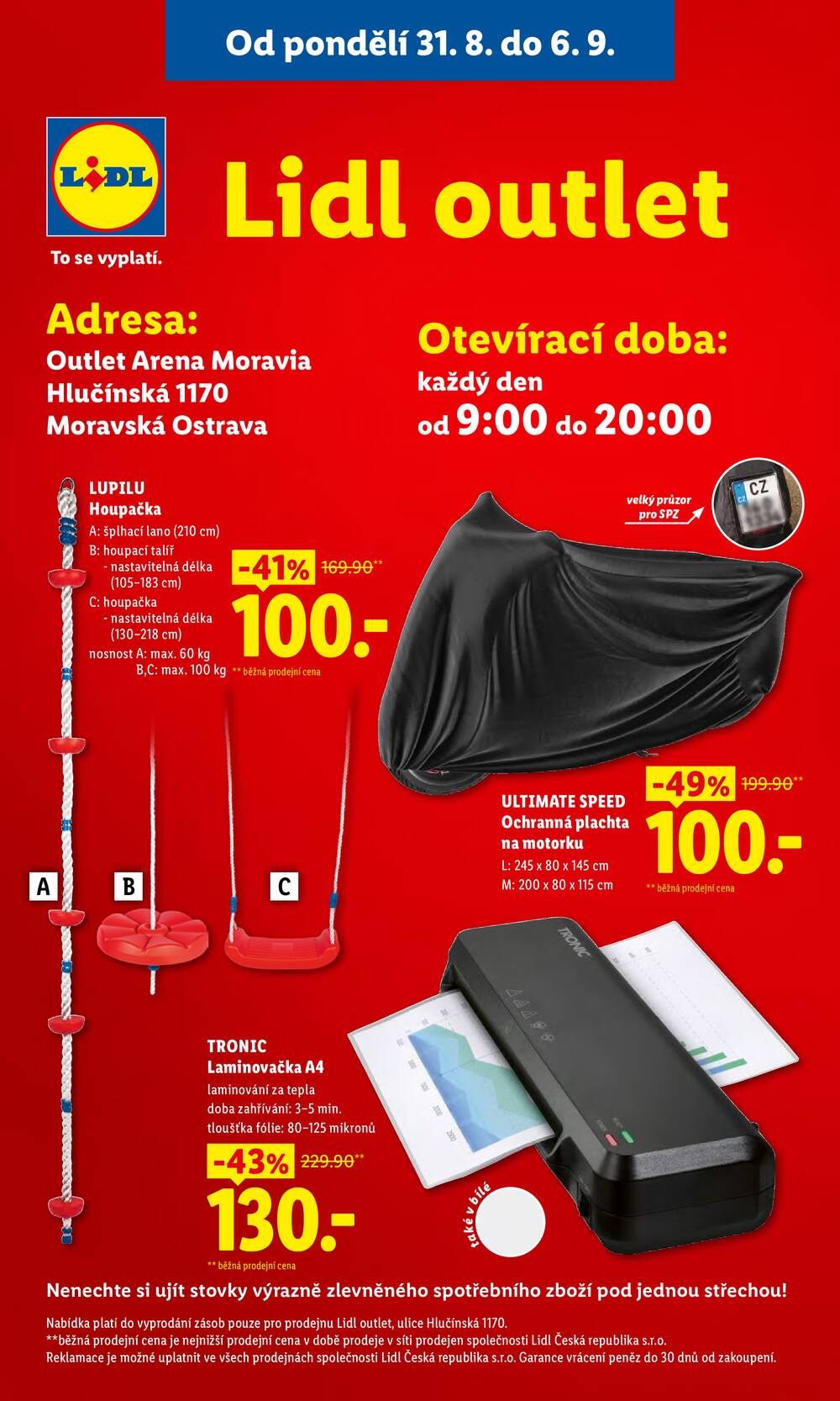 Lidl Čtvrtek od 3.9. do 6.9.2026