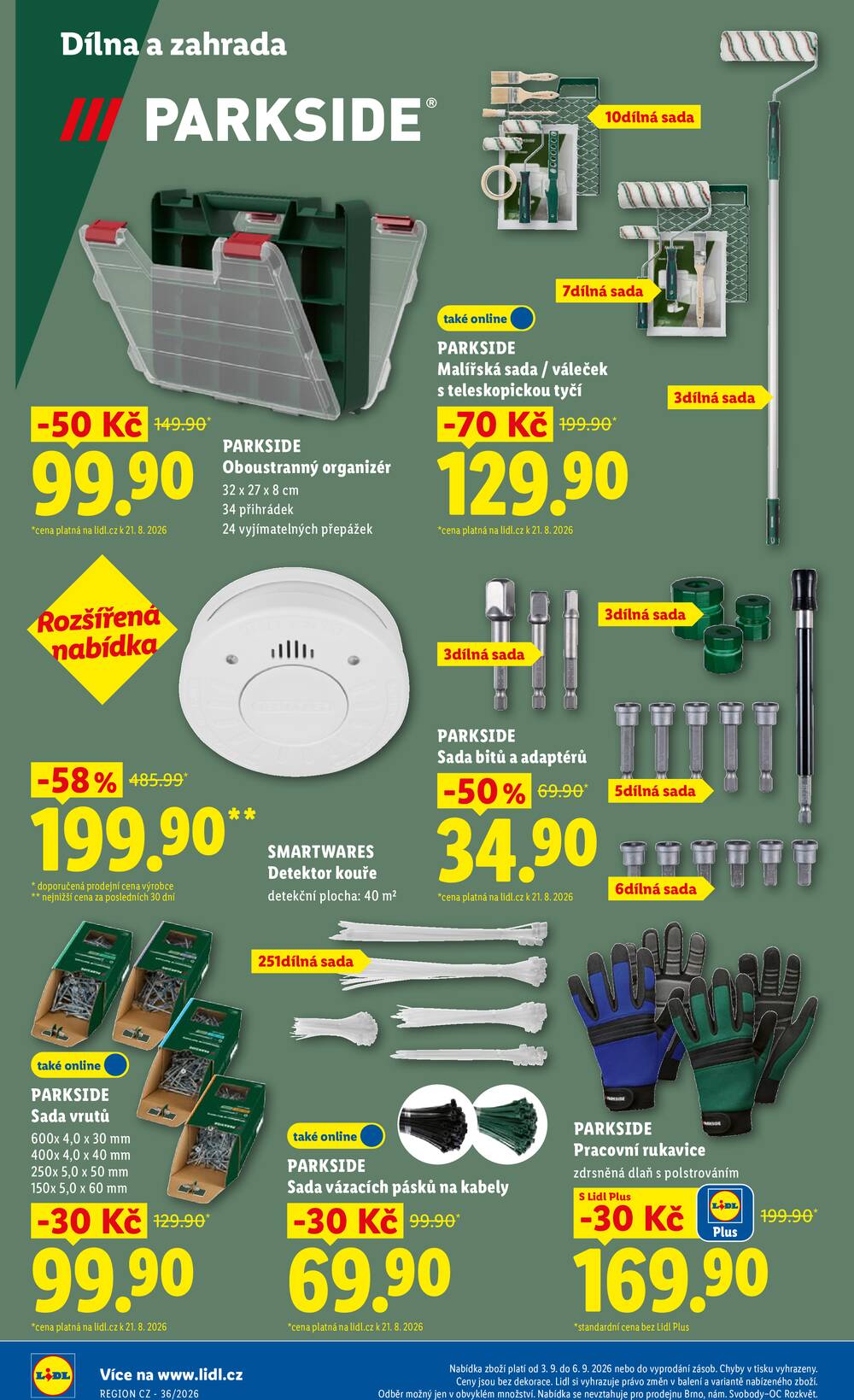 Leták Lidl - Lidl Spotřební zboží 31.8. - 6.9. - strana 20