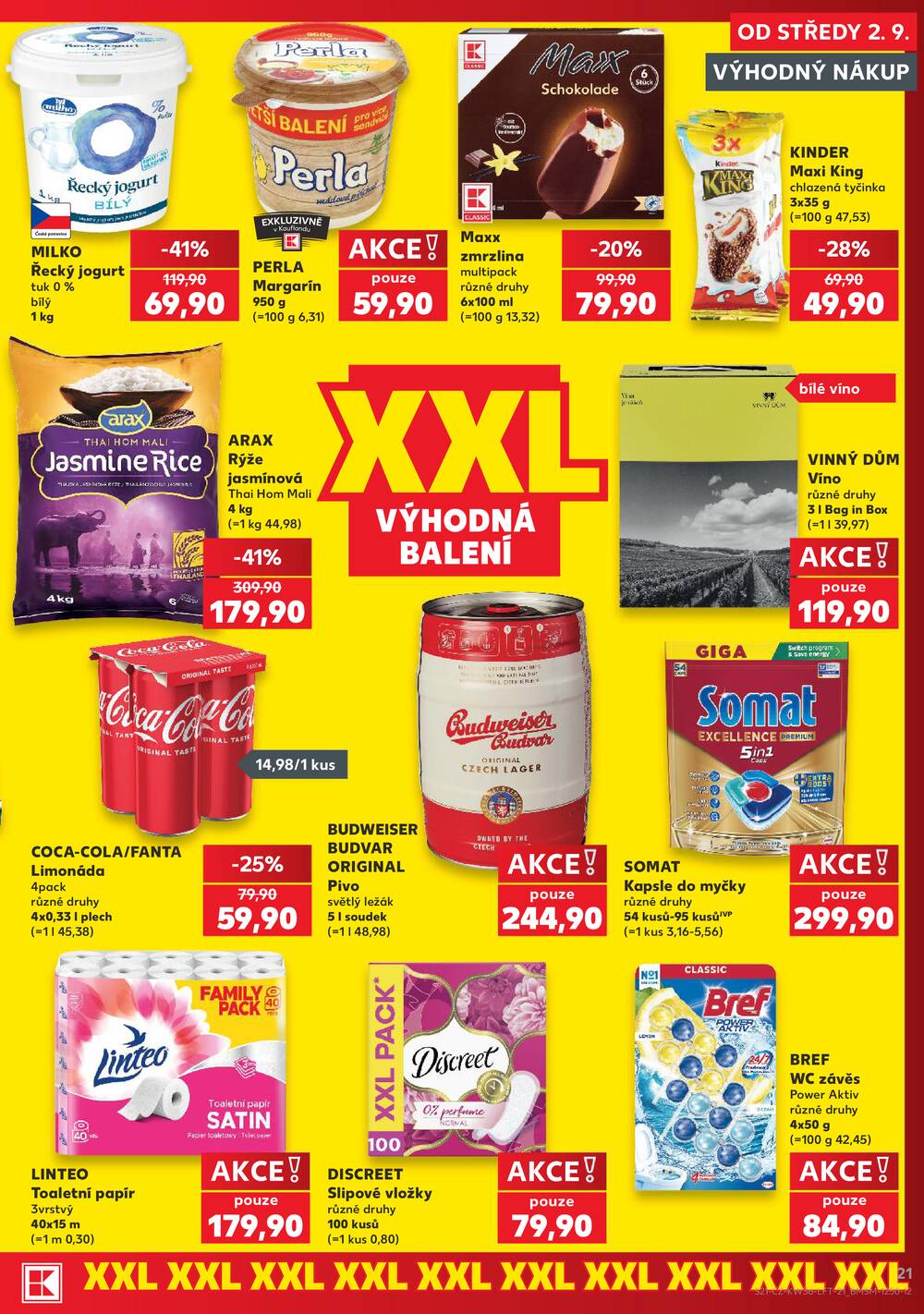 Kaufland 2.9. - 8.9. - Kaufland - Ostrava - Moravská Ostrava