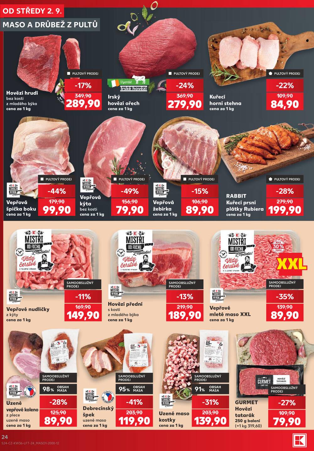 Kaufland 2.9. - 8.9. - Kaufland - Zlín - Vršava