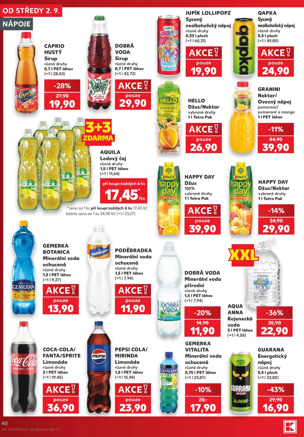 Kaufland 2.9. - 8.9. - Kaufland - Plzeň - Košutka