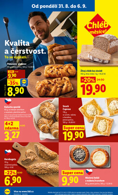 Lidl od 31.8. do 2.9.2026