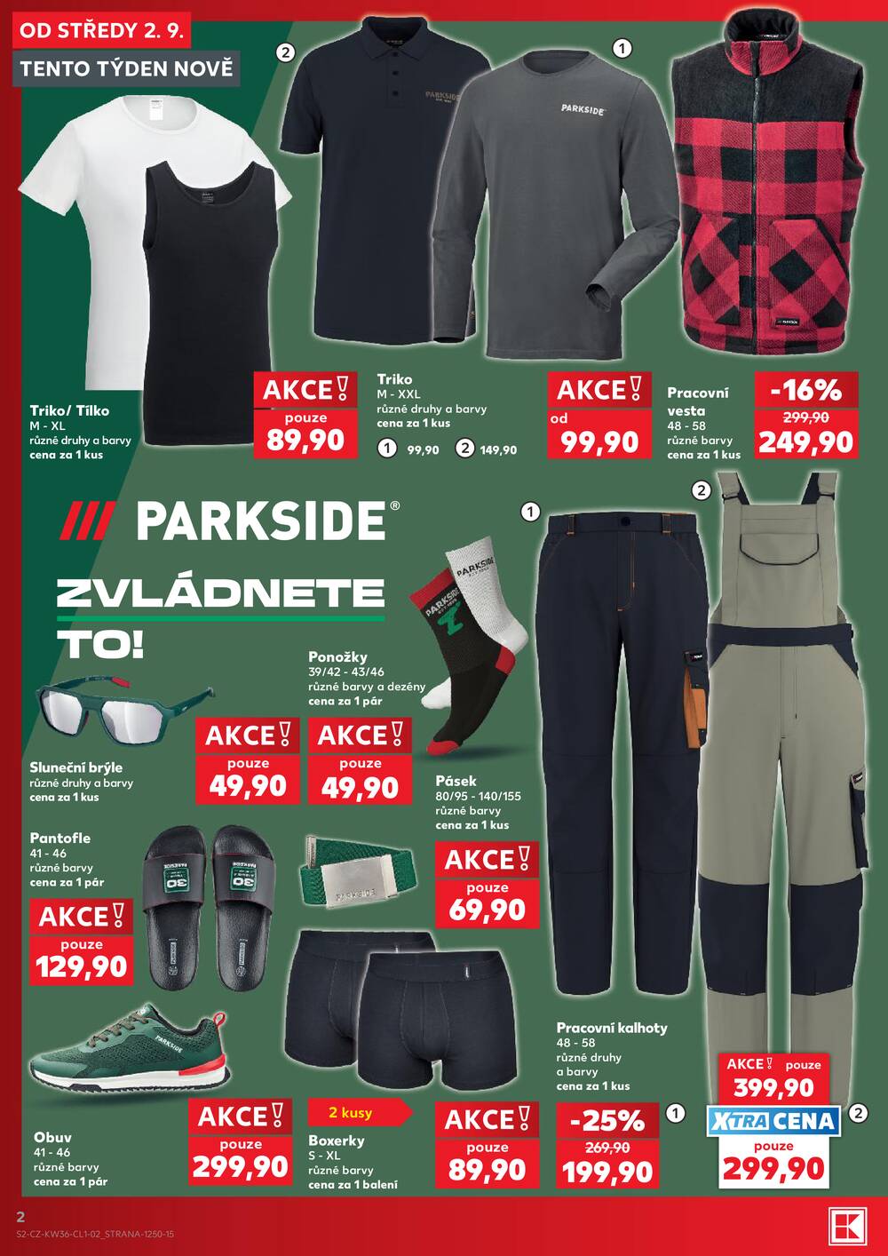 Leták Kaufland - Kaufland - spotřební zboží - 2.9.-8.9.2026 - strana 2 Leták Kaufland - Kaufland - spotřební zboží - 2.9.-8.9.2026 - strana 2