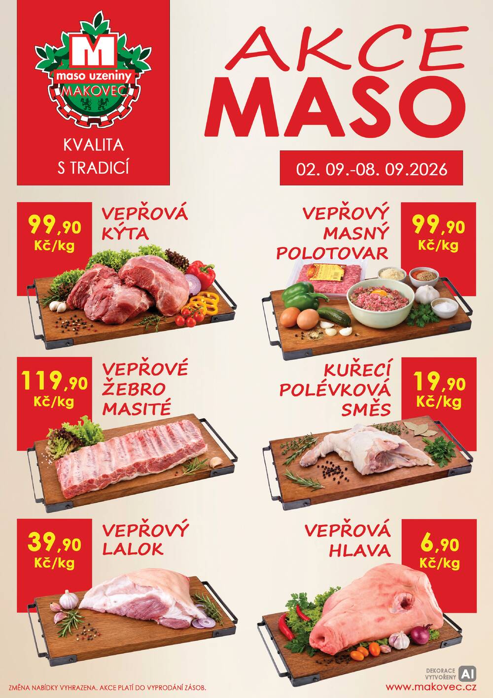 Makovec 2.skupina od 2.9. do 8.9.2026