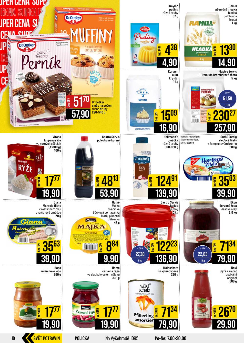 JIP Cash & Carry České Budějovice, Most, Náchod, Polička, Sušice a Svoboda nad Úpou od 2.9. do 8.9.2026