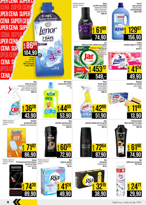 JIP Cash & Carry České Budějovice, Most, Náchod, Polička, Sušice a Svoboda nad Úpou od 2.9. do 8.9.2026