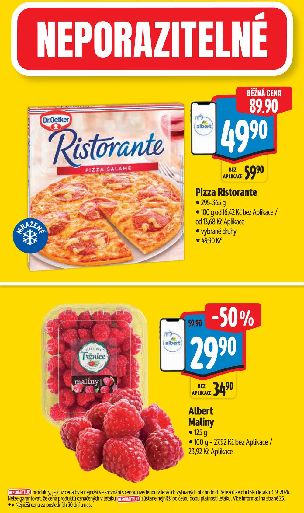 Albert Supermarket Jihomoravský od 9.9. do 15.9.2026