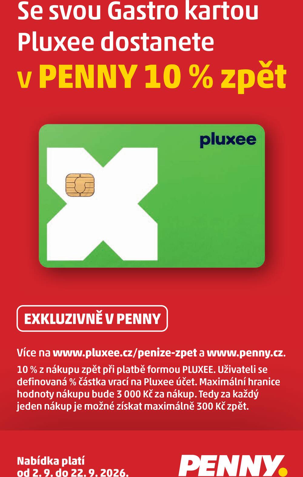 Penny Market od 9.9. do 15.9.2026