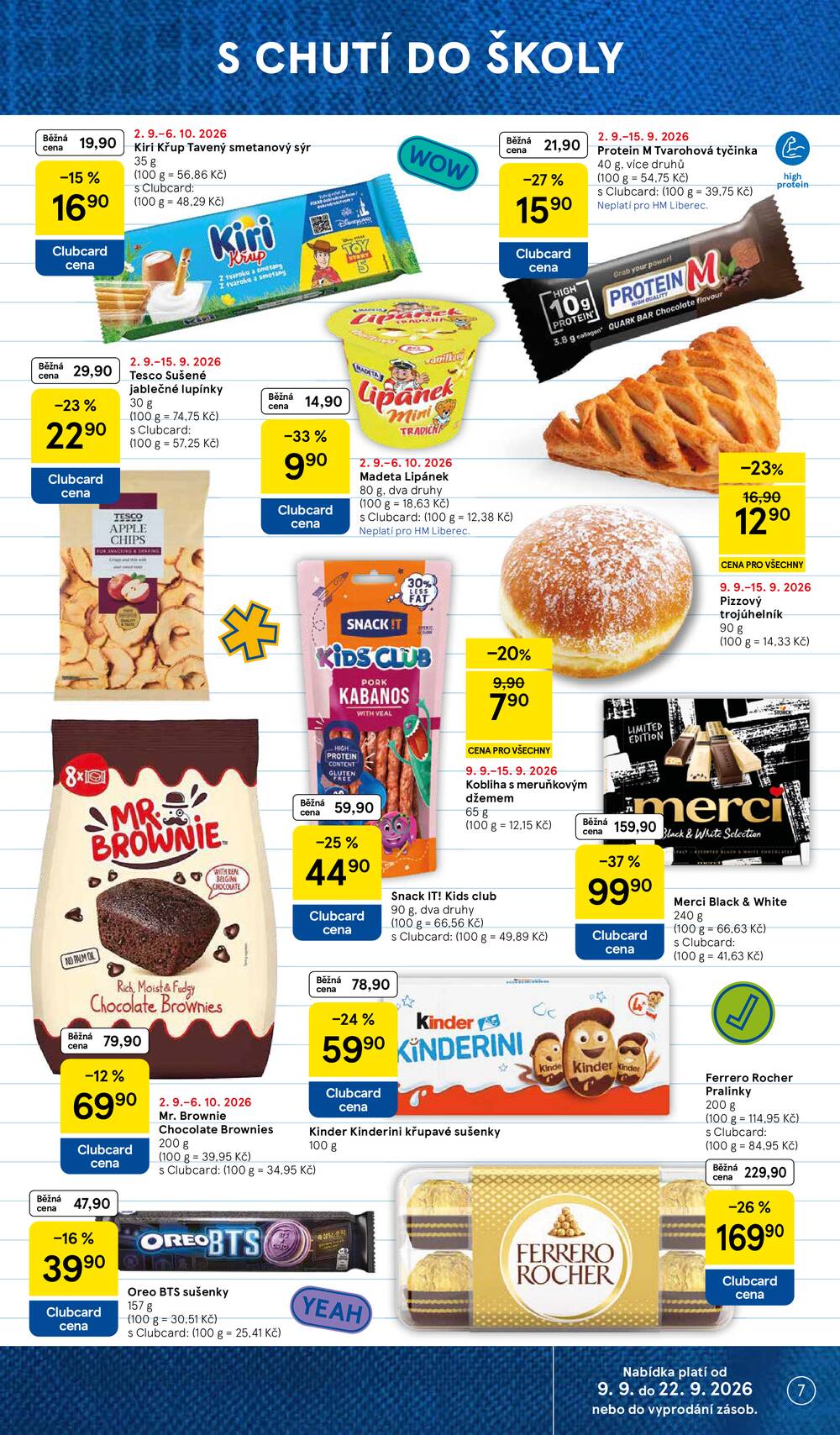 Tesco hypermarkety od 9.9. do 15.9.2026