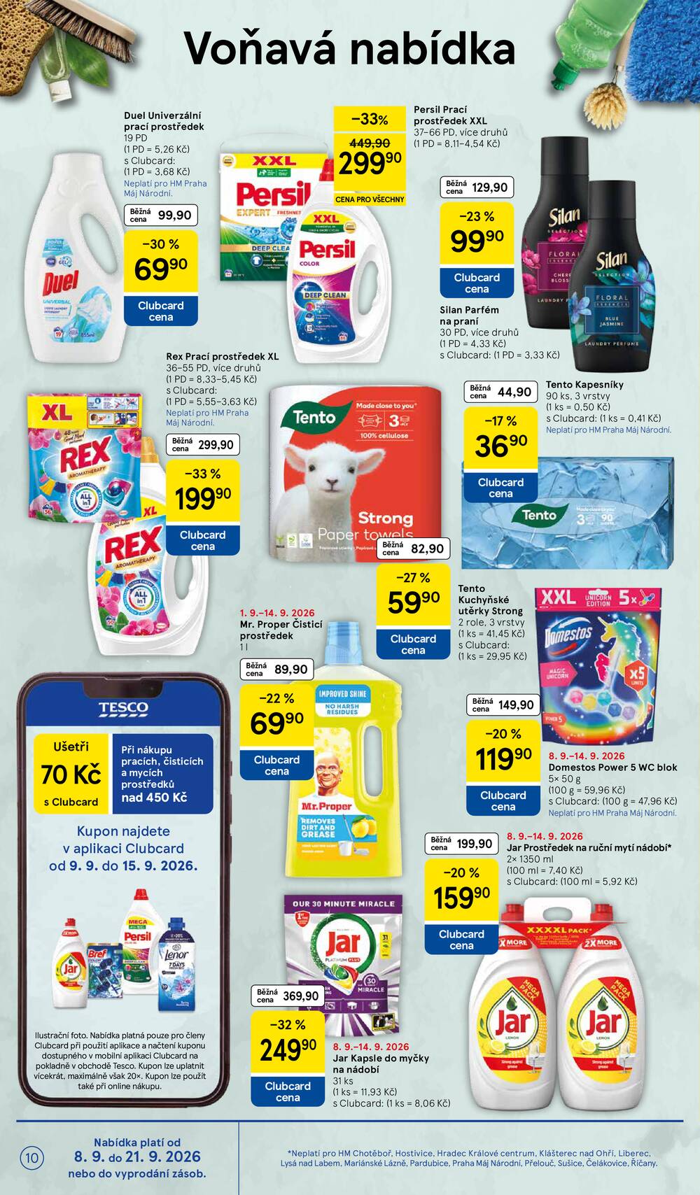 Leták Tesco - Tesco hypermarkety od 9.9. do 15.9.2026 - strana 10 Leták Tesco - Tesco hypermarkety od 9.9. do 15.9.2026 - strana 10