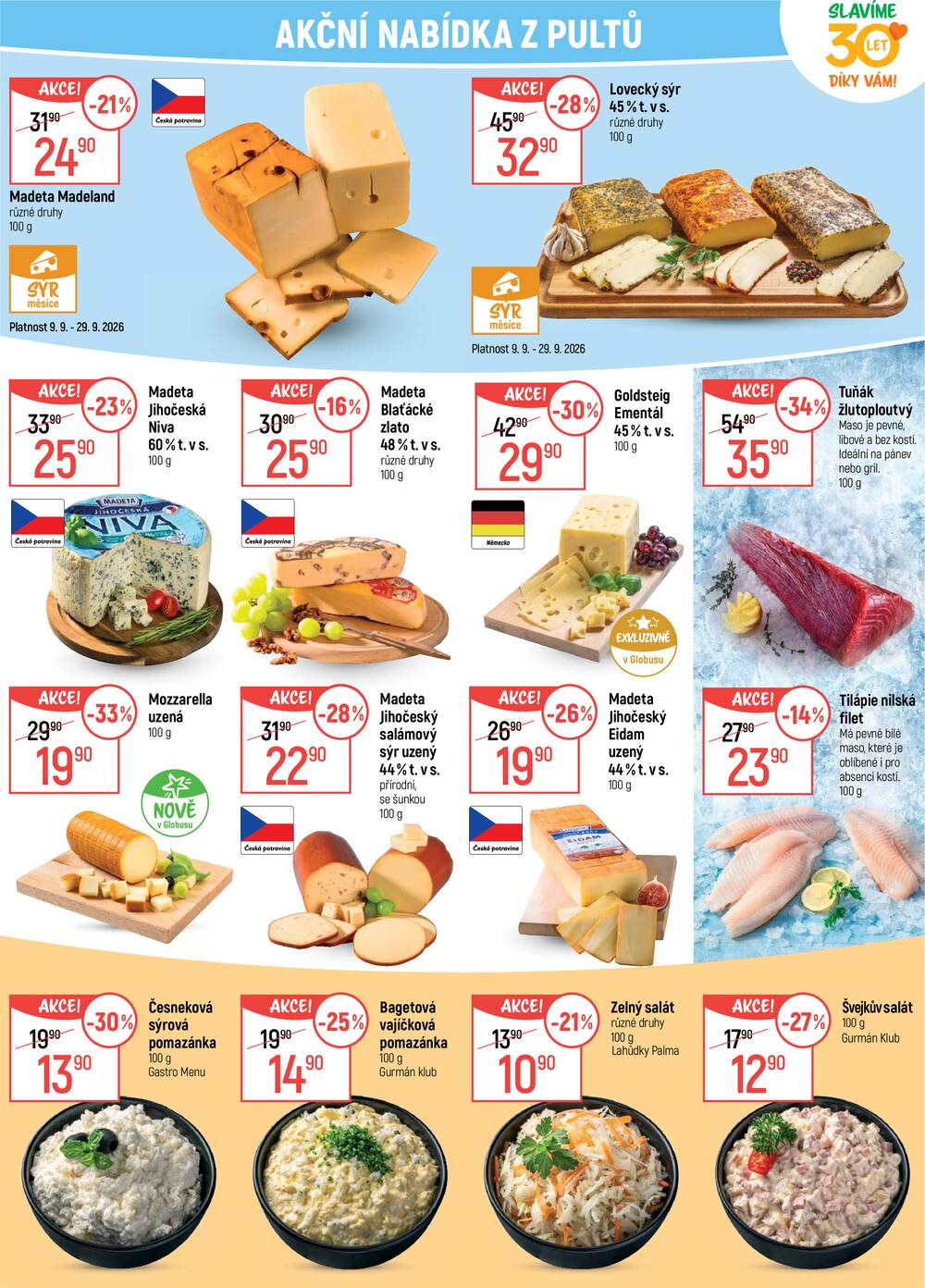 Leták Globus - Akční leták Globus 9.9. - 15.9.2026 - Globus Praha - Zličín - strana 8