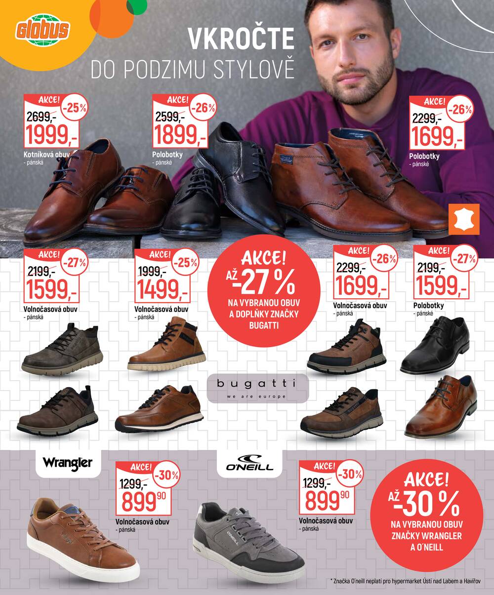 Akční leták Globus 9.9. - 5.10.2026 - Globus Jenišov u Karlových Varů