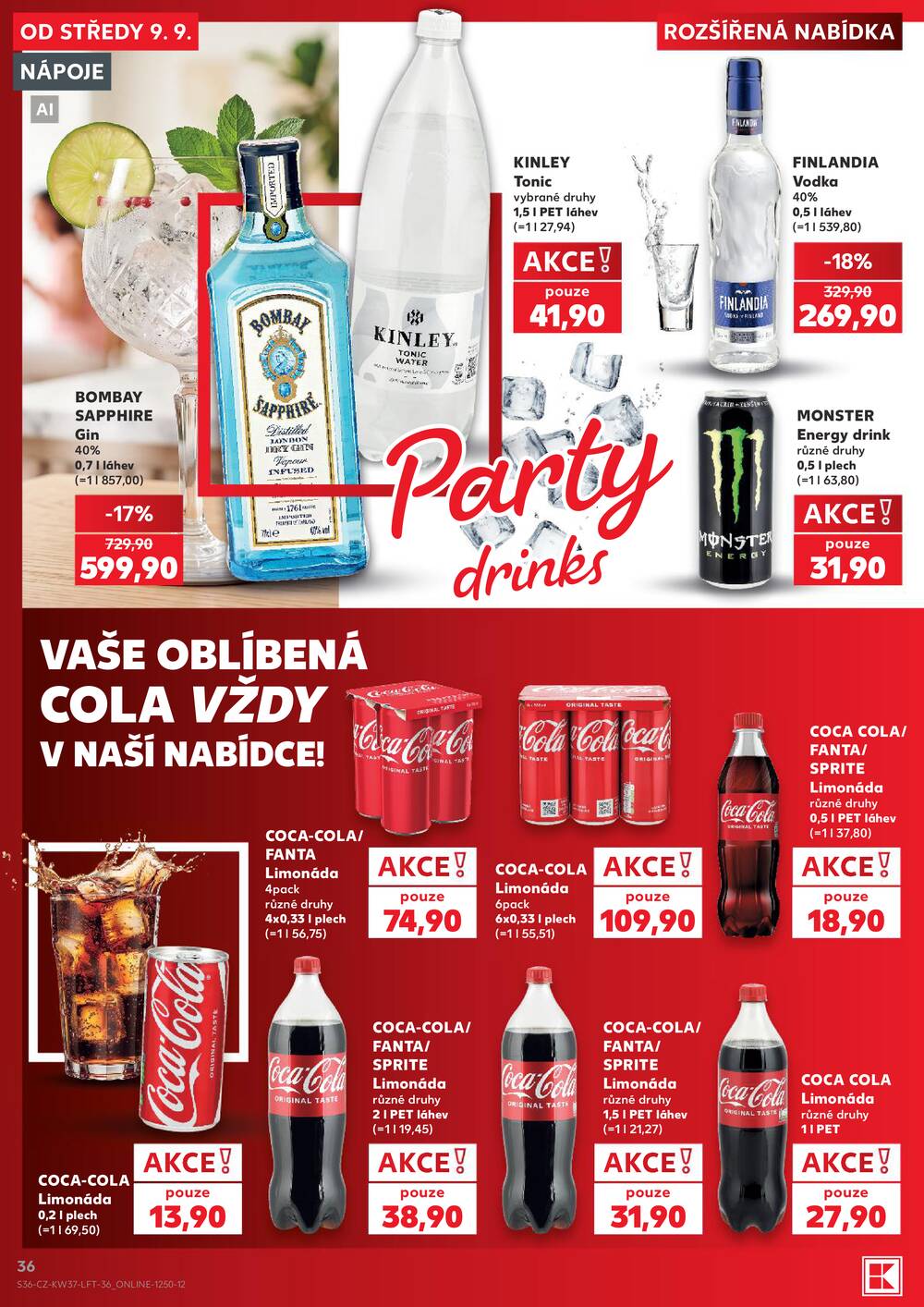 Kaufland 9.9. - 15.9. - Kaufland - Praha 3 (Jarov)