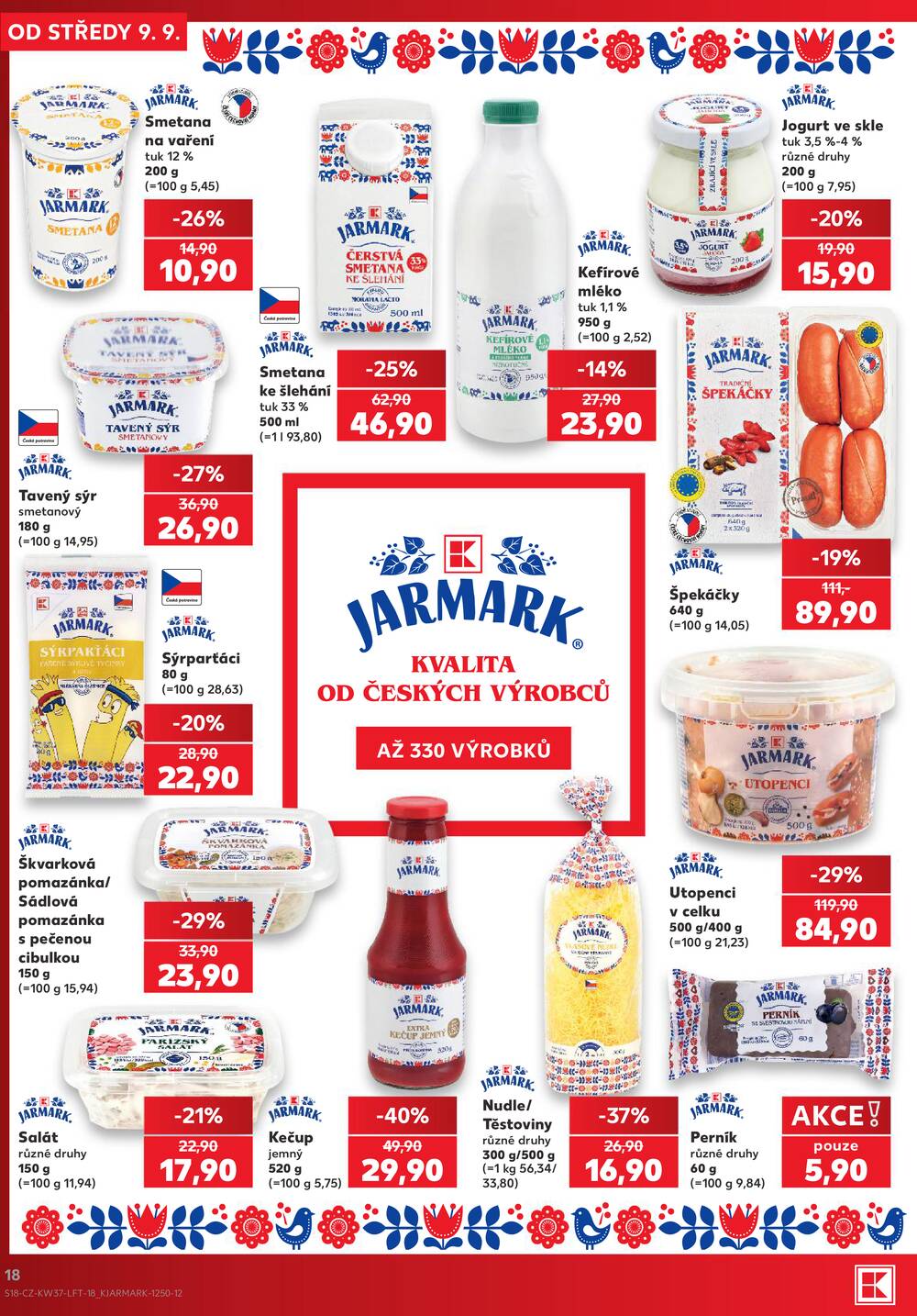 Leták Kaufland - Kaufland 9.9. - 15.9. - Kaufland - Děčín - strana 18 Leták Kaufland - Kaufland 9.9. - 15.9. - Kaufland - Děčín - strana 18