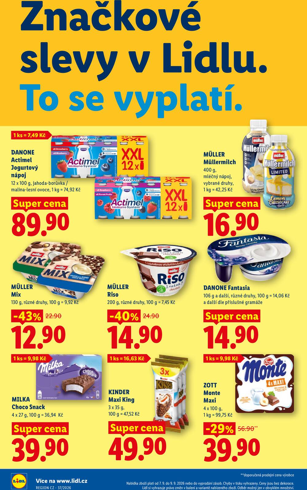 Leták Lidl - Lidl od 7.9. do 9.9.2026 - strana 22 Leták Lidl - Lidl od 7.9. do 9.9.2026 - strana 22