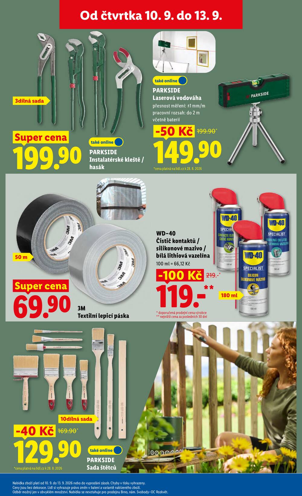 Lidl Čtvrtek od 10.9. do 13.9.2026