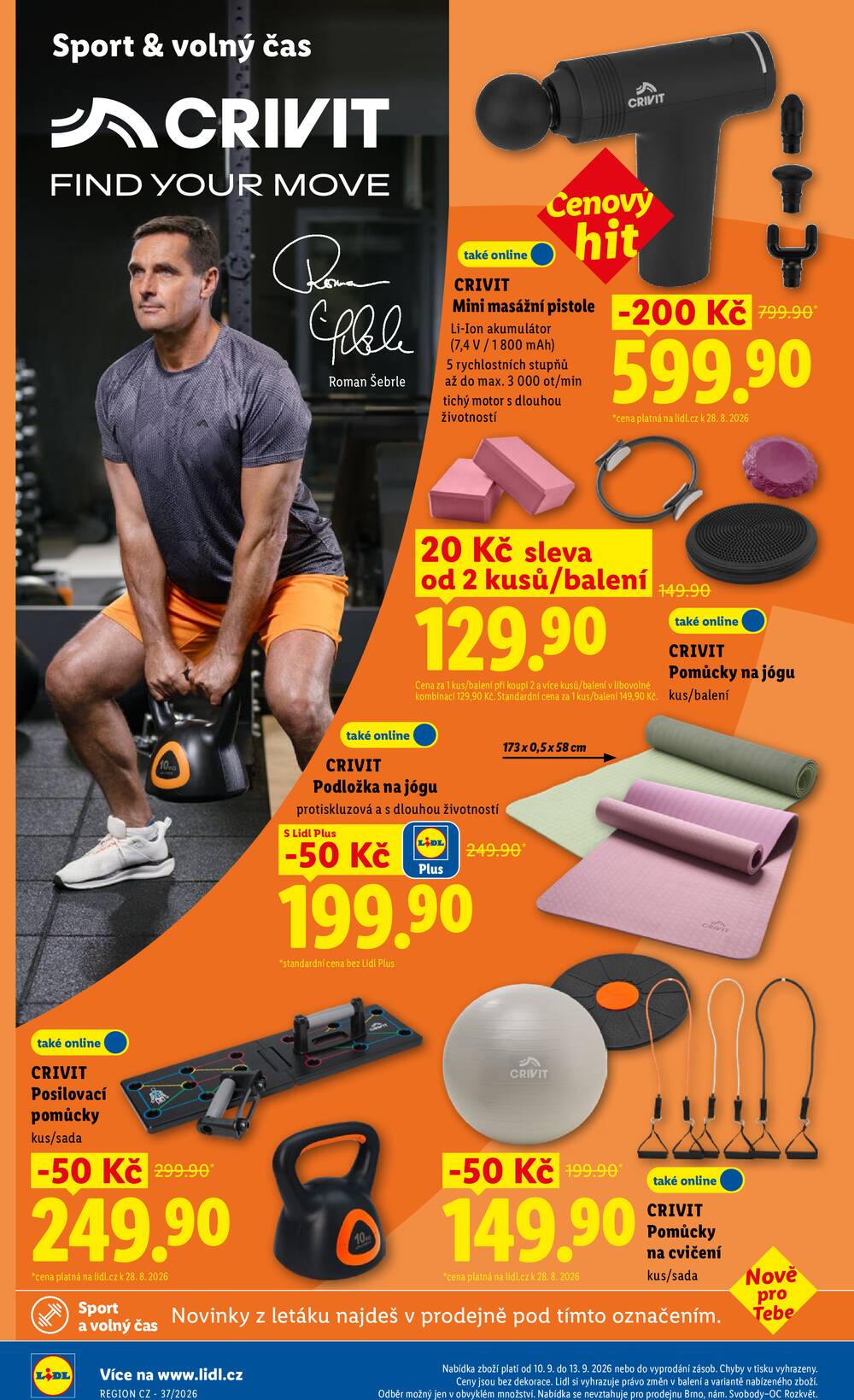 Lidl Čtvrtek od 10.9. do 13.9.2026