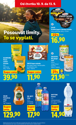 Lidl Čtvrtek od 10.9. do 13.9.2026