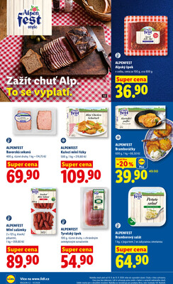 Lidl Čtvrtek od 10.9. do 13.9.2026
