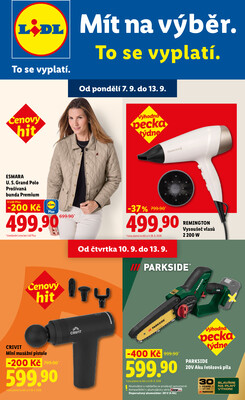 leták Lidl