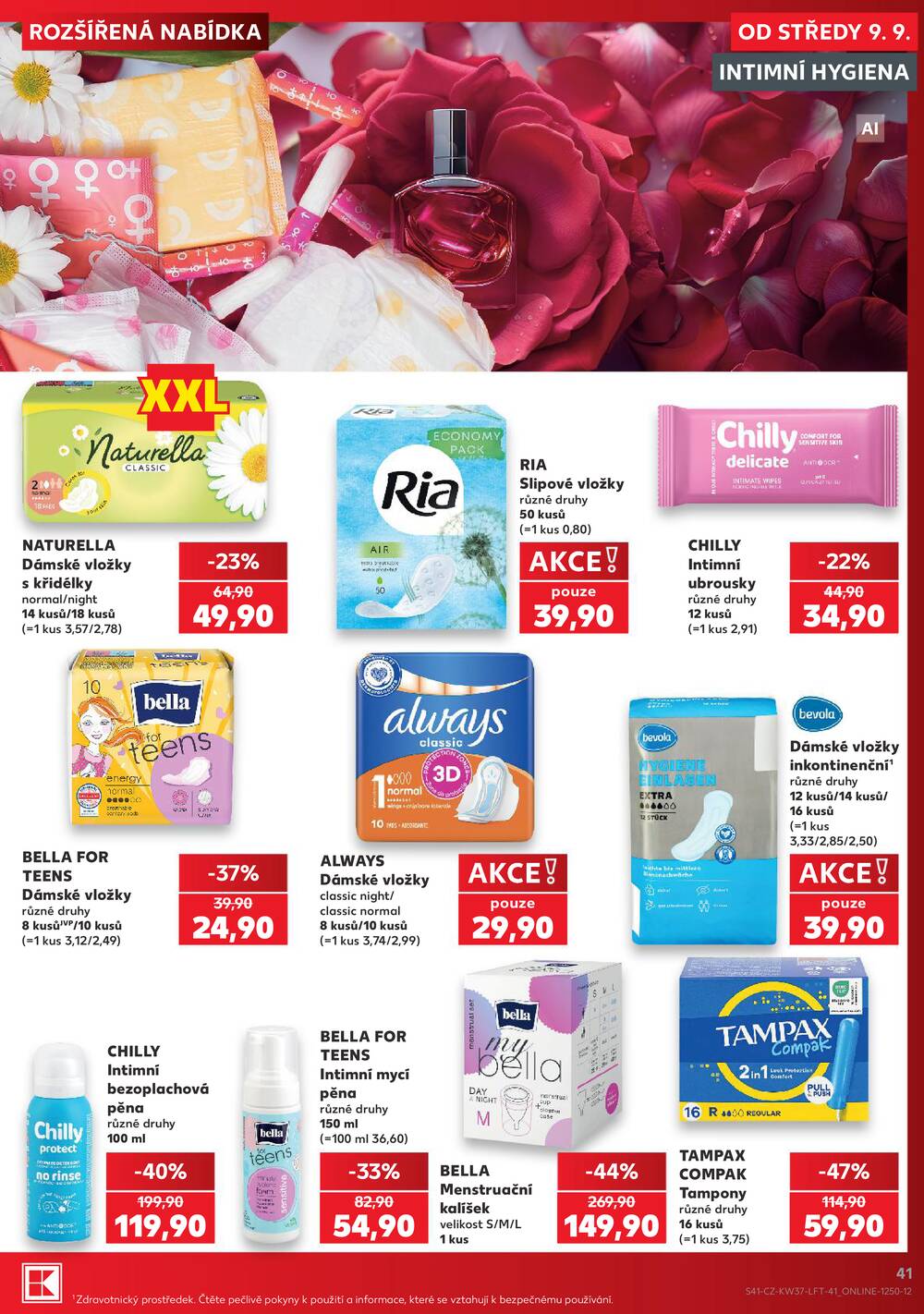 Leták Kaufland - Kaufland 9.9. - 15.9. - Kaufland - Kuřim - strana 41 Leták Kaufland - Kaufland 9.9. - 15.9. - Kaufland - Kuřim - strana 41
